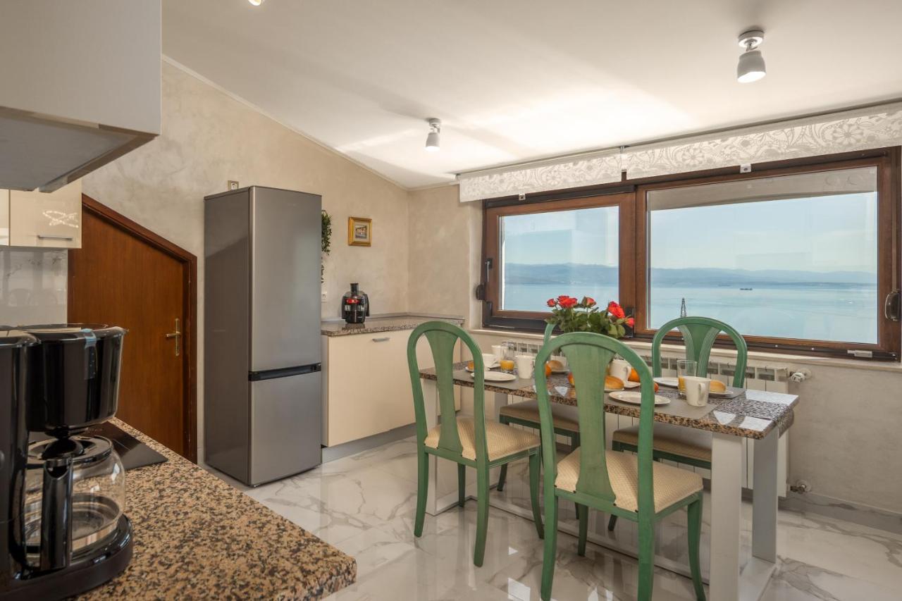 Villa Adriatic, Apartment Enio With Swimming Pool, Panoramic Sew View, Free Parking Ičići Εξωτερικό φωτογραφία