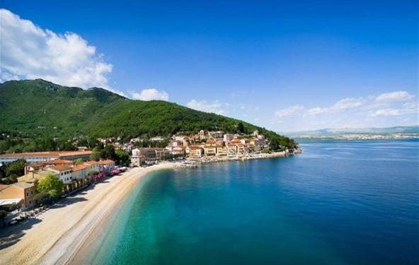 Villa Adriatic, Apartment Enio With Swimming Pool, Panoramic Sew View, Free Parking Ičići Εξωτερικό φωτογραφία
