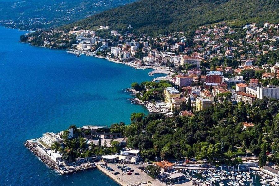 Villa Adriatic, Apartment Enio With Swimming Pool, Panoramic Sew View, Free Parking Ičići Εξωτερικό φωτογραφία