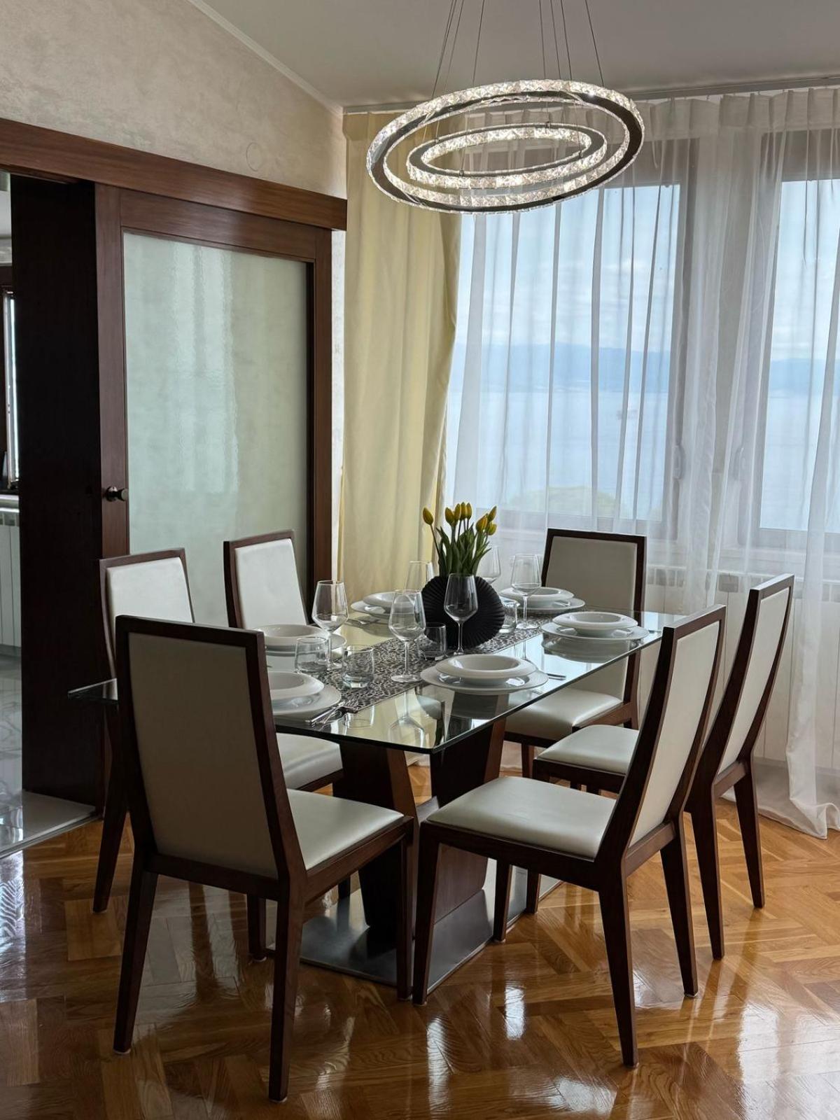 Villa Adriatic, Apartment Enio With Swimming Pool, Panoramic Sew View, Free Parking Ičići Εξωτερικό φωτογραφία
